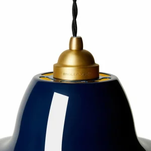 Anglepoise Original 1227 Brass Midi Wide bleu^ Lampes Industrielles