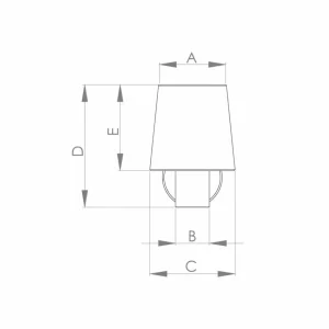 EGLO Applique Edale abat-jour tissu cappuccino, bois^ Lampes Modernes