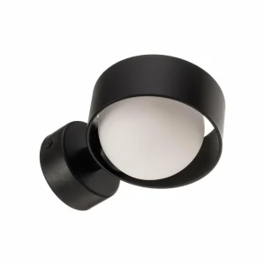 Argon Applique Mado en acier, noire, à une lampe^ Jeunes / Étudiants