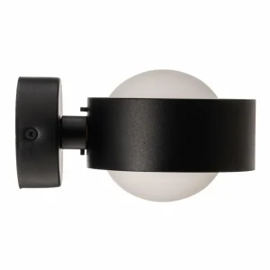 Argon Applique Mado en acier, noire, à une lampe^ Jeunes / Étudiants