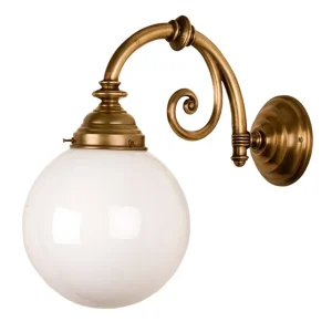 Berliner Messinglampen Applique murale Frank en laiton^ Lampes Antiques