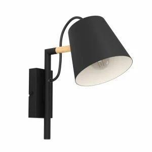 EGLO Applique murale Lacey. Largeur 13,5 cm, acier^ Lampes Scandinaves