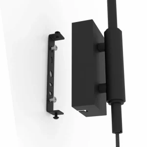 EGLO Applique murale Matlock, saillie 80 cm, gris/noir^ Lampes Industrielles