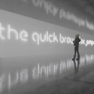 Artemide Alphabet of Light applique minuscule n^ Design