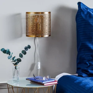 By Rydéns Hermine applique avec câble, laiton^ Lampes Orientales