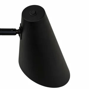 Dyberg Larsen Applique murale Cale, noir, métal, à 2 lampes^ Lampes Scandinaves