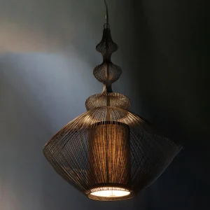 Forestier Opium suspension, noire^ Lampes Orientales