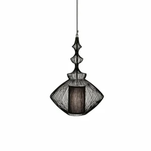 Forestier Opium suspension, noire^ Lampes Orientales