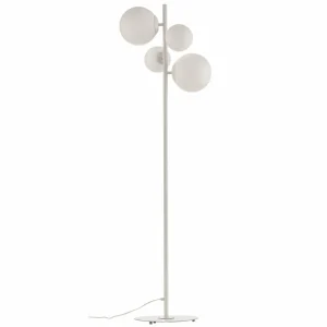 ALDEX Lampadaire Bloom à quatre lampes, blanc^ Lampes Modernes