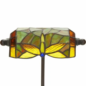 Artistar Lampe à poser DRAGONFLY fabriquée à la main^ Lampes Tiffany