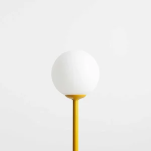 ALDEX Lampe à poser Joel, 35 cm, moutarde/blanche^ Lampes Scandinaves