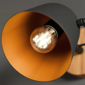 Lindby Adalin applique, noire^ Lampes Modernes