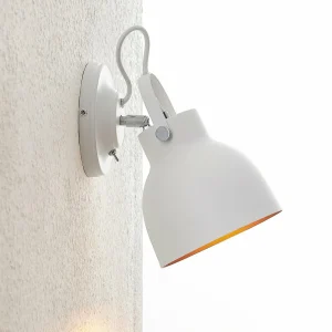 Lindby Adirta applique en métal en blanc^ Lampes Modernes