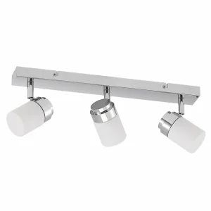 Lindby Alimari spot pour plafond, chromé, long^ Lampes Modernes