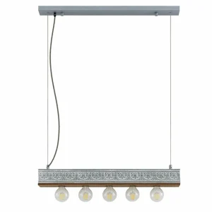 Lindby Mella suspension motif ornemental, 5 lampes^ Lampes Orientales