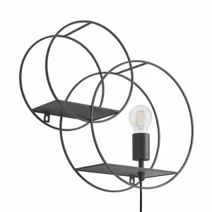Lucande Andrik applique, ronde^ Lampes Modernes