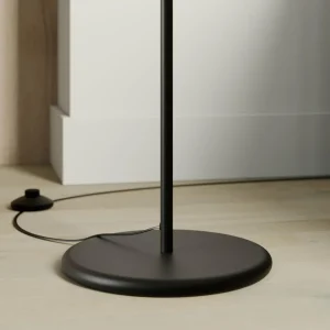 Lucande Angelina Lampadaire, noir-doré^ Lampes Scandinaves