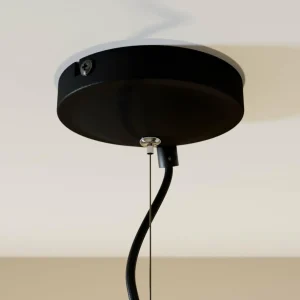 Lucande Anjita suspension, verre, 3 lampes^ Lampes Vintage