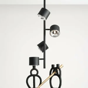 ALDEX Spot pour plafond 1047PL_L2, à 4 lampes, noir^ Lampes Scandinaves