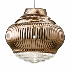 AILATI Suspension Bonnie 130 cm bronze métallisé^ Design