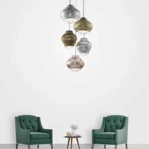 AILATI Suspension Bonnie 130 cm or rose métallisé^ Design