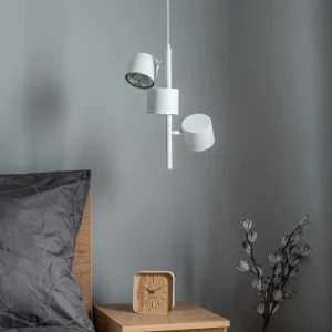 ALDEX Suspension 1046E, à 3 lampes, blanche^ Lampes Scandinaves