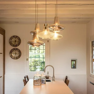 AILATI Suspension en verre Giulietta, transparent^ Design