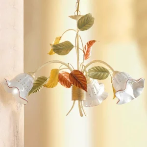 Ceramiche Suspension Flora de style florentin^ Lampes Florentines