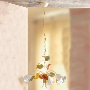 Ceramiche Suspension Flora de style florentin^ Lampes Florentines
