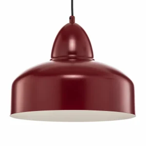 ALDEX Suspension Mille, à une lampe, bordeaux^ Lampes Industrielles