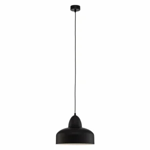 ALDEX Suspension Mille, à une lampe, noire^ Lampes Industrielles