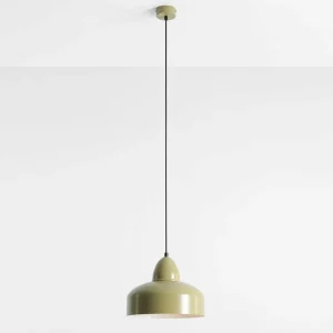ALDEX Suspension Mille, à une lampe, pistache^ Lampes Industrielles
