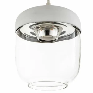 UMAGE Acorn suspension blanche/acier, à 2 lampes^ Lampes Scandinaves
