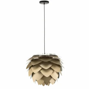 UMAGE Aluvia medium suspension en laiton brossé^ Lampes Scandinaves